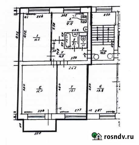 3-комнатная квартира, 56 м², 2/5 эт. на продажу в Советске Калининградской области Советск - изображение 1