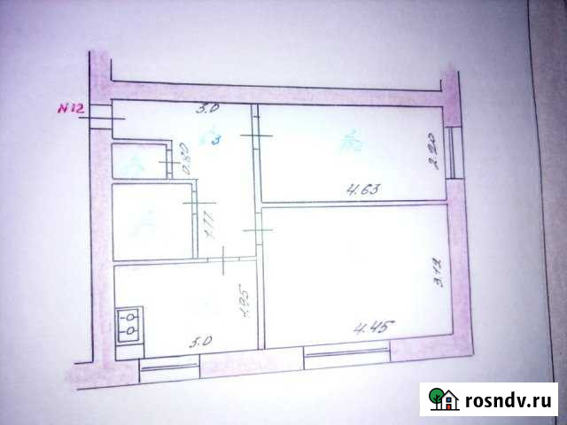 2-комнатная квартира, 39 м², 1/2 эт. на продажу во Льгове Льгов - изображение 1