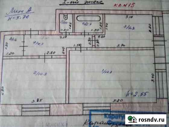 2-комнатная квартира, 52 м², 1/2 эт. на продажу в Каратузском Каратузское