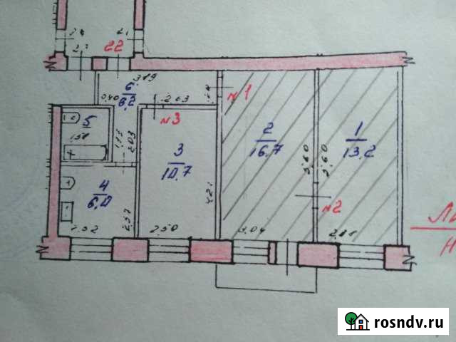 3-комнатная квартира, 52 м², 3/3 эт. на продажу в Гавриловом-Яме Гаврилов-Ям - изображение 1