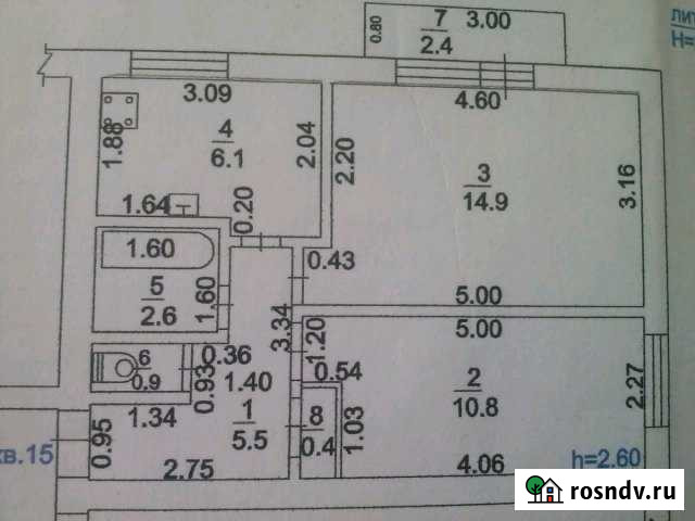 2-комнатная квартира, 41 м², 2/2 эт. на продажу в Холмской Холмская - изображение 1