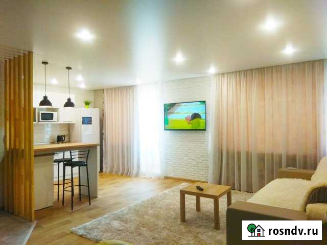 Квартира-студия, 42 м², 9/10 эт. в аренду посуточно в Набережных Челнах Набережные Челны - изображение 1
