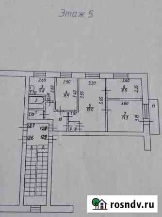 4-комнатная квартира, 62 м², 5/5 эт. на продажу в Назарово Назарово
