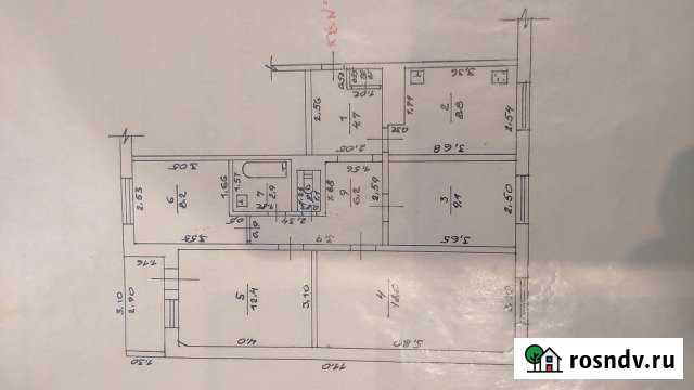4-комнатная квартира, 72 м², 3/5 эт. на продажу в Алексеевке Белгородской области Алексеевка - изображение 1