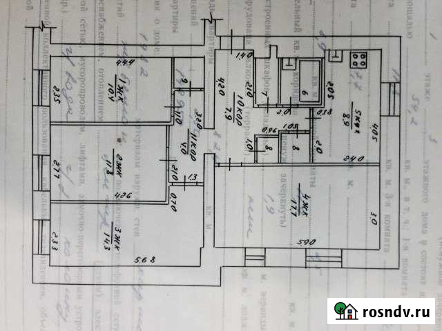 4-комнатная квартира, 82 м², 1/3 эт. на продажу в Субханкулово Субханкулово - изображение 1