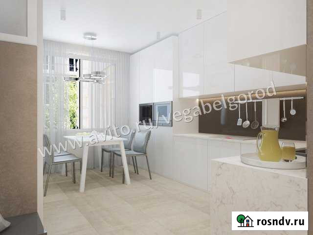 2-комнатная квартира, 53 м², 2/18 эт. на продажу в Белгороде Белгород - изображение 1