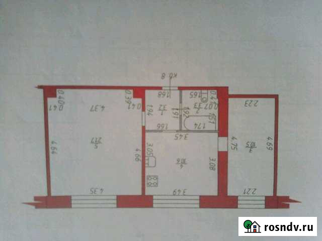 2-комнатная квартира, 50 м², 2/2 эт. на продажу в Кирсанове Кирсанов - изображение 1