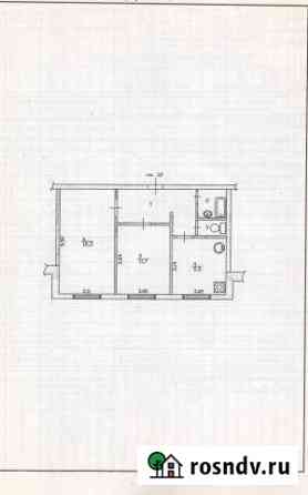 2-комнатная квартира, 53 м², 1/5 эт. на продажу в Кузнецке Кузнецк