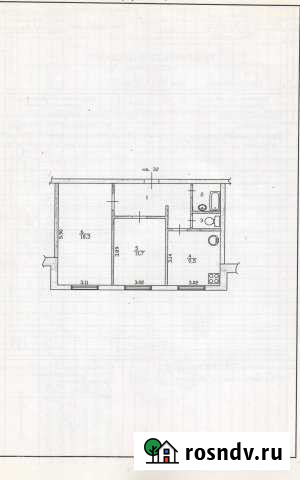 2-комнатная квартира, 53 м², 1/5 эт. на продажу в Кузнецке Кузнецк - изображение 1