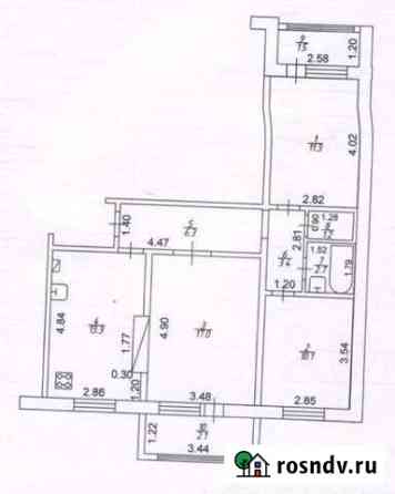 3-комнатная квартира, 69 м², 1/10 эт. на продажу в Осиново Осиново