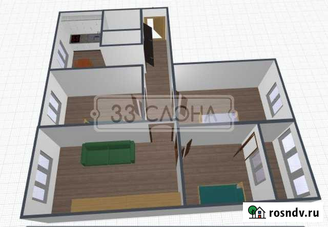 4-комнатная квартира, 70 м², 6/9 эт. на продажу в Пушкино Пушкино - изображение 1