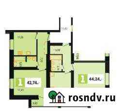 1-комнатная квартира, 42 м², 2/9 эт. на продажу в Саранске Саранск