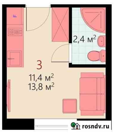 1-комнатная квартира, 13 м², 1/4 эт. на продажу в Заречном Пензенской области Заречный