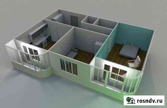 2-комнатная квартира, 67 м², 7/9 эт. на продажу в Ревде Свердловской области Ревда