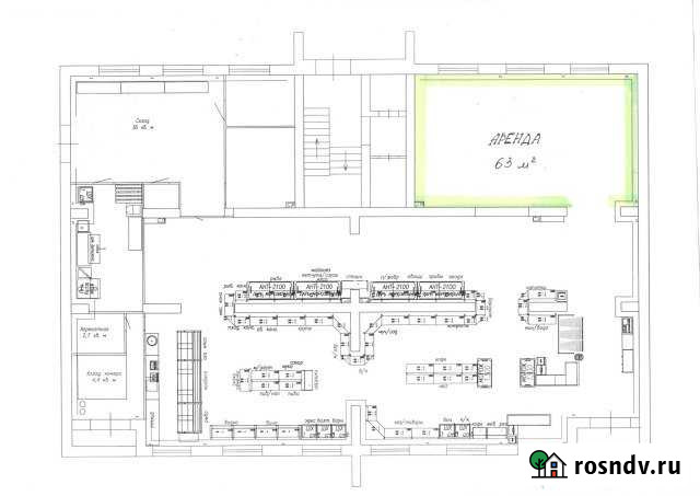Торговое помещение, 63 кв.м. Бийск - изображение 1
