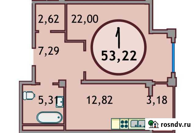 1-комнатная квартира, 53 м², 2/8 эт. на продажу в Керче Керчь - изображение 1