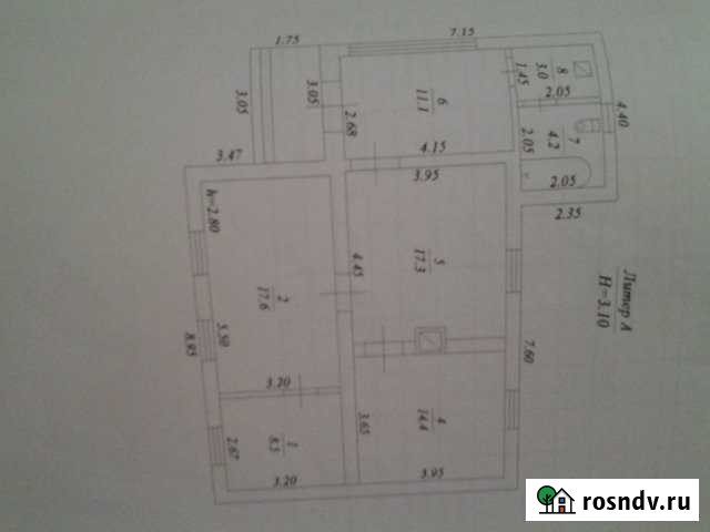 Дом 74 м² на участке 155 сот. на продажу в Тбилисской Тбилисская - изображение 1