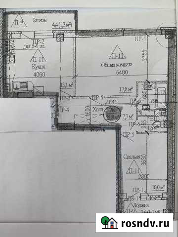 2-комнатная квартира, 56 м², 6/9 эт. на продажу в Батайске Батайск - изображение 1