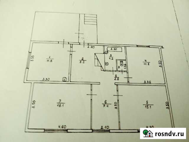 3-комнатная квартира, 97 м², 1/1 эт. на продажу в Енисейске Енисейск - изображение 1
