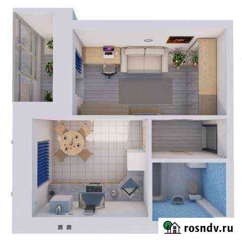 1-комнатная квартира, 30 м², 2/3 эт. на продажу в Аксае Ростовской области Аксай