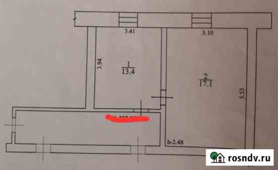 Комната 30 м² в 2-ком. кв., 2/5 эт. на продажу в Свободном Амурской области Свободный