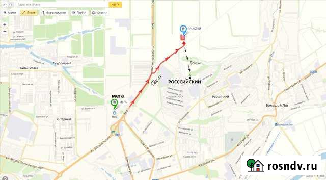Участок СНТ, ДНП 6 сот. на продажу в Аксае Ростовской области Аксай - изображение 1