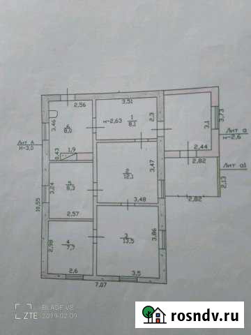 Дом 58 м² на участке 17 сот. на продажу в Хабарах Хабары - изображение 1