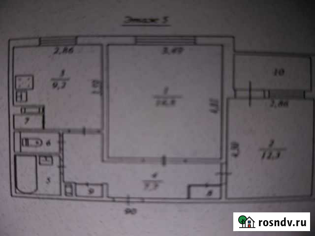2-комнатная квартира, 51 м², 5/9 эт. на продажу в Лангепасе Лангепас - изображение 1
