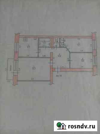 3-комнатная квартира, 57 м², 6/6 эт. на продажу в Мичуринске Мичуринск