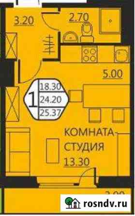 1-комнатная квартира, 25 м², 4/16 эт. на продажу в Кондратово Кондратово