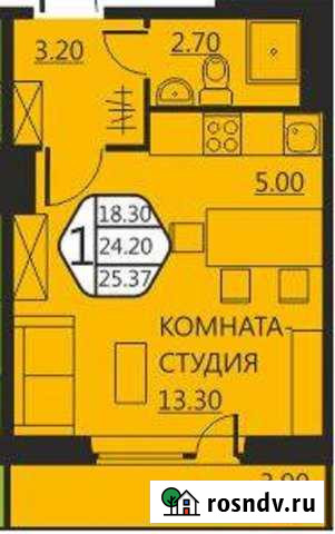 1-комнатная квартира, 25 м², 4/16 эт. на продажу в Кондратово Кондратово - изображение 1