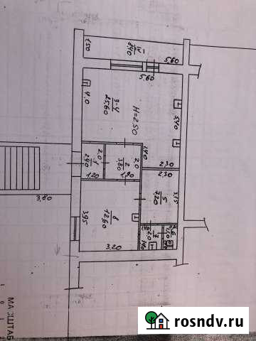 Помещение свободного назначения, 54.7 кв.м. Шахты - изображение 1