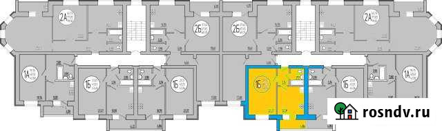 1-комнатная квартира, 43 м², 5/5 эт. на продажу в Саранске Саранск - изображение 1