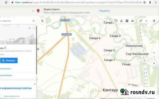 Участок СНТ, ДНП 5 сот. на продажу в Бору Бор