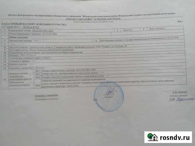 Участок СНТ, ДНП 10 сот. на продажу в Красном Коммунаре Красный Коммунар - изображение 1