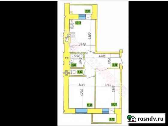 2-комнатная квартира, 65 м², 10/10 эт. на продажу в Курске Курск