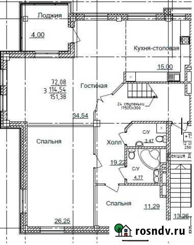 4-комнатная квартира, 151 м², 8/9 эт. на продажу в Уфе Уфа - изображение 1