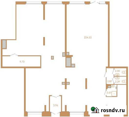 Помещение свободного назначения, 248.3 кв.м. Санкт-Петербург - изображение 1