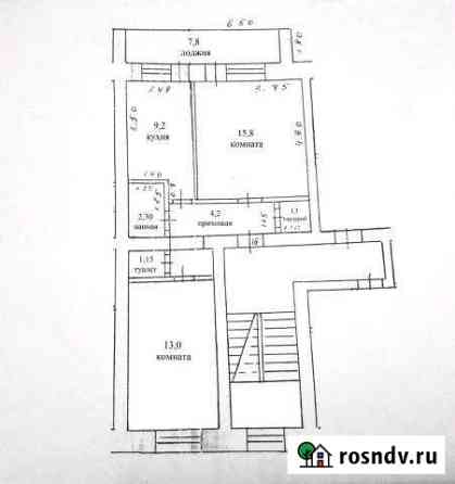 2-комнатная квартира, 48 м², 2/2 эт. на продажу в Похвистнево Похвистнево