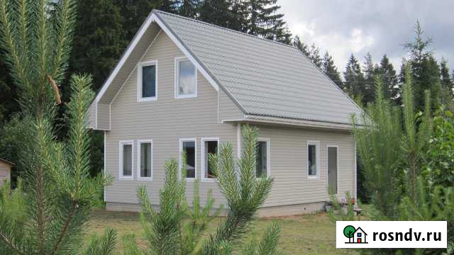 Дом 100 м² на участке 10 сот. на продажу в Рощино Ленинградской области Рощино - изображение 1