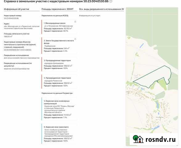 Участок СНТ, ДНП 1882 сот. на продажу в Константиново Константиново - изображение 1