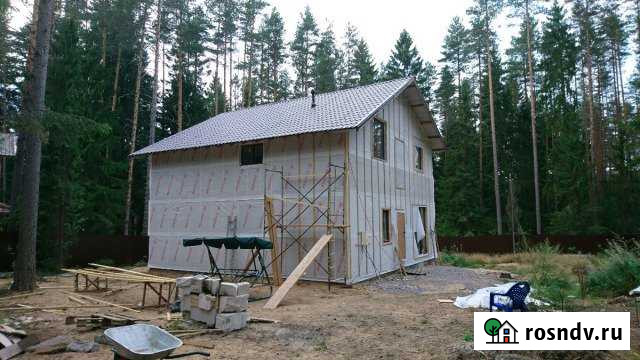 Дом 190 м² на участке 12 сот. на продажу в Рощино Ленинградской области Рощино - изображение 1