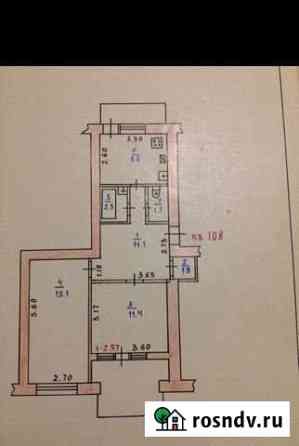 2-комнатная квартира, 52 м², 4/5 эт. на продажу в Прохладном Прохладный