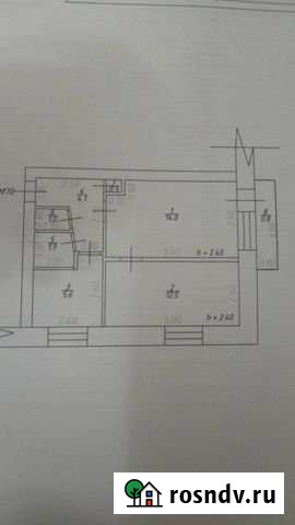 2-комнатная квартира, 40 м², 5/5 эт. на продажу в Агрызе Агрыз - изображение 1