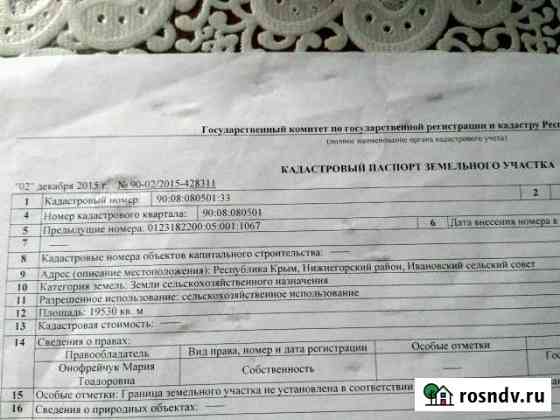 Участок СНТ, ДНП 19530 сот. на продажу в Белогорске Республики Крым Белогорск