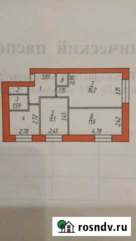 3-комнатная квартира, 53 м², 1/5 эт. на продажу в Сарапуле Сарапул - изображение 1