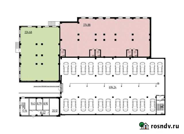 Торговое помещение, 224.68 кв.м. Улан-Удэ - изображение 1