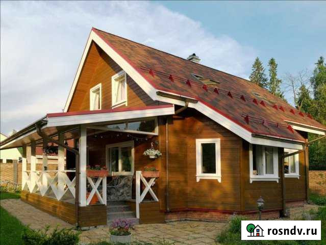 Дом 110 м² на участке 9 сот. на продажу в Первомайском Ленинградской области Первомайское - изображение 1