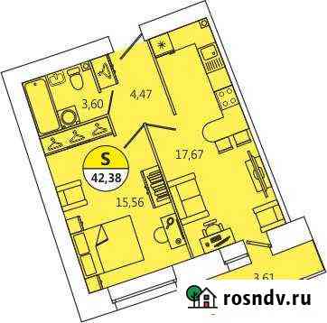 2-комнатная квартира, 42 м², 12/12 эт. на продажу в Северодвинске Северодвинск