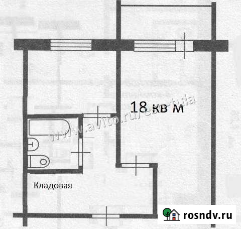 1-комнатная квартира, 36 м², 2/5 эт. на продажу в Щекино Щекино - изображение 1